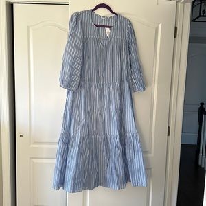 Gap flowy blue dress